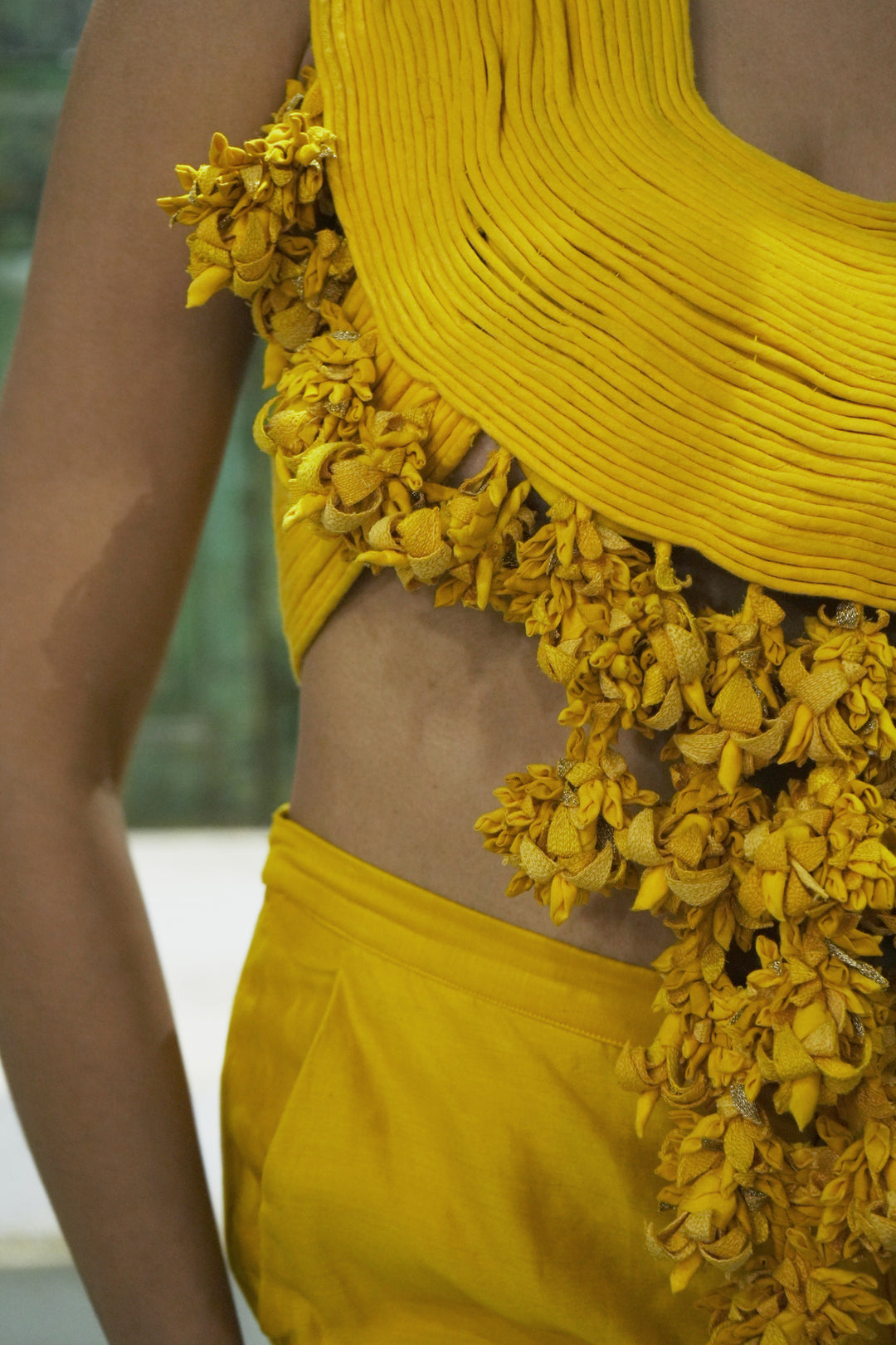 3D Floral Garland Top