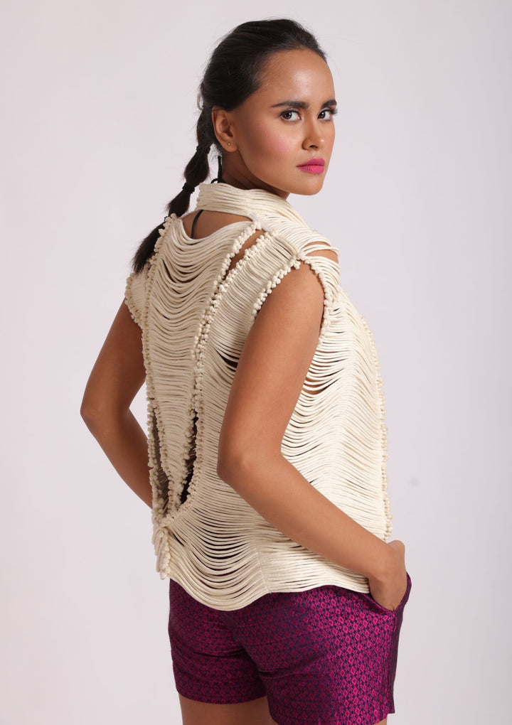 Corded Skeletal Vest
