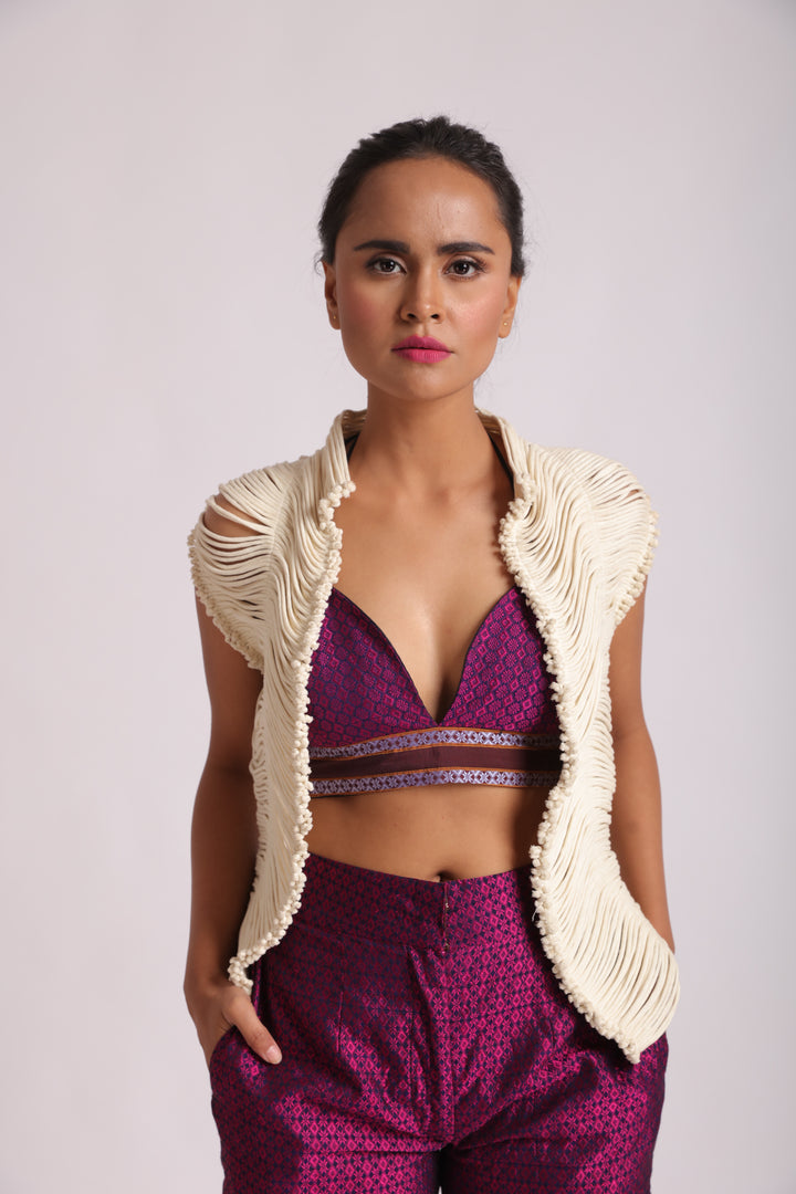Corded Skeletal Vest