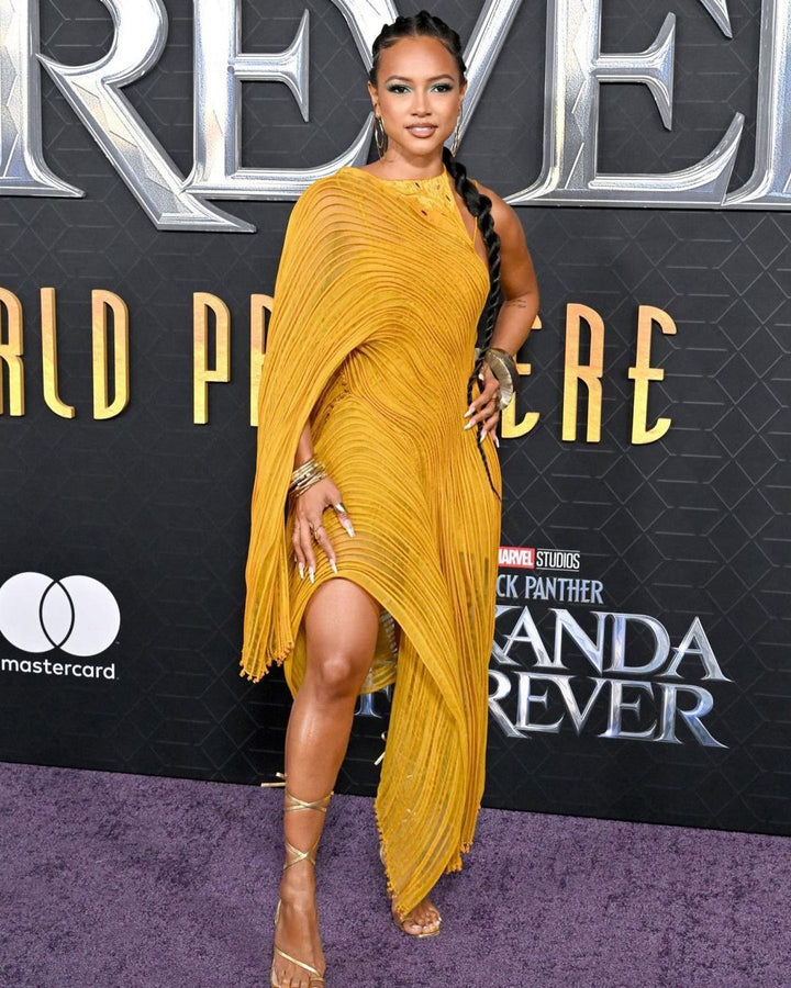 Corded Asymmetric Dress