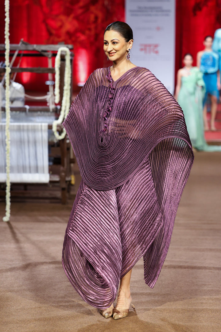 AMETHYST DAZZLE CAPE & SKIRT SET