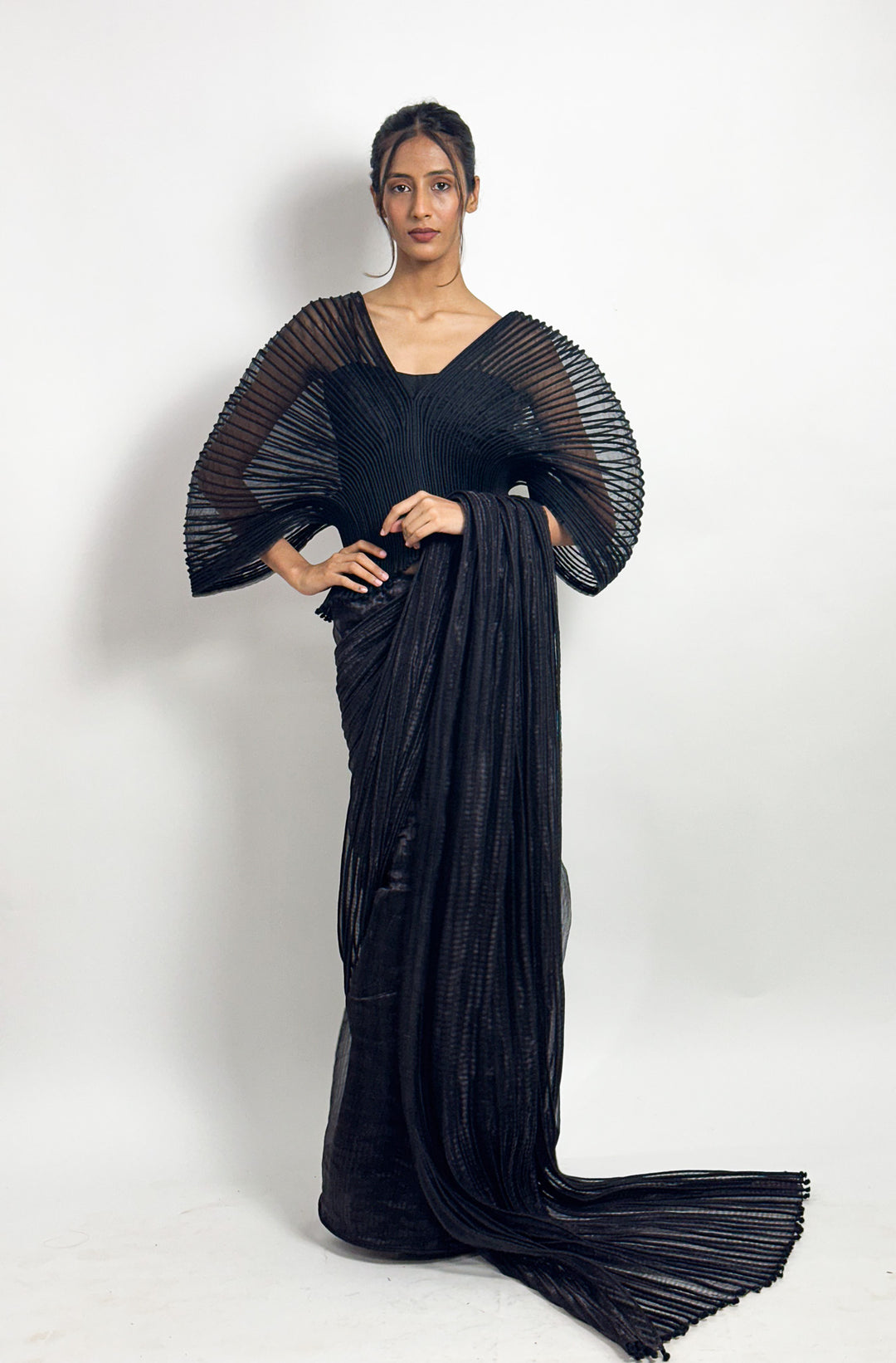 Corded Abstract Blouse