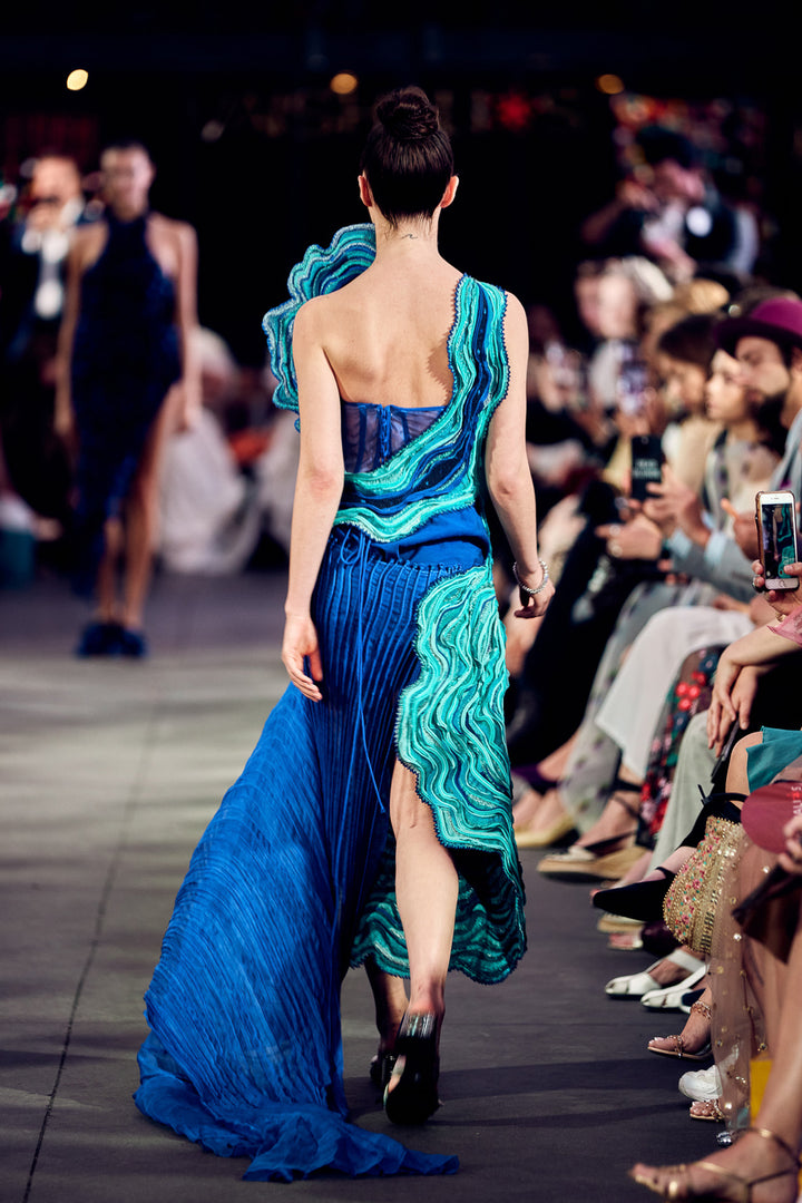 Cobalt Abyss Chakra Dress