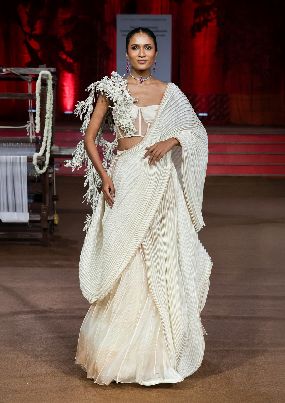 BLOSSOM SILK GOWN