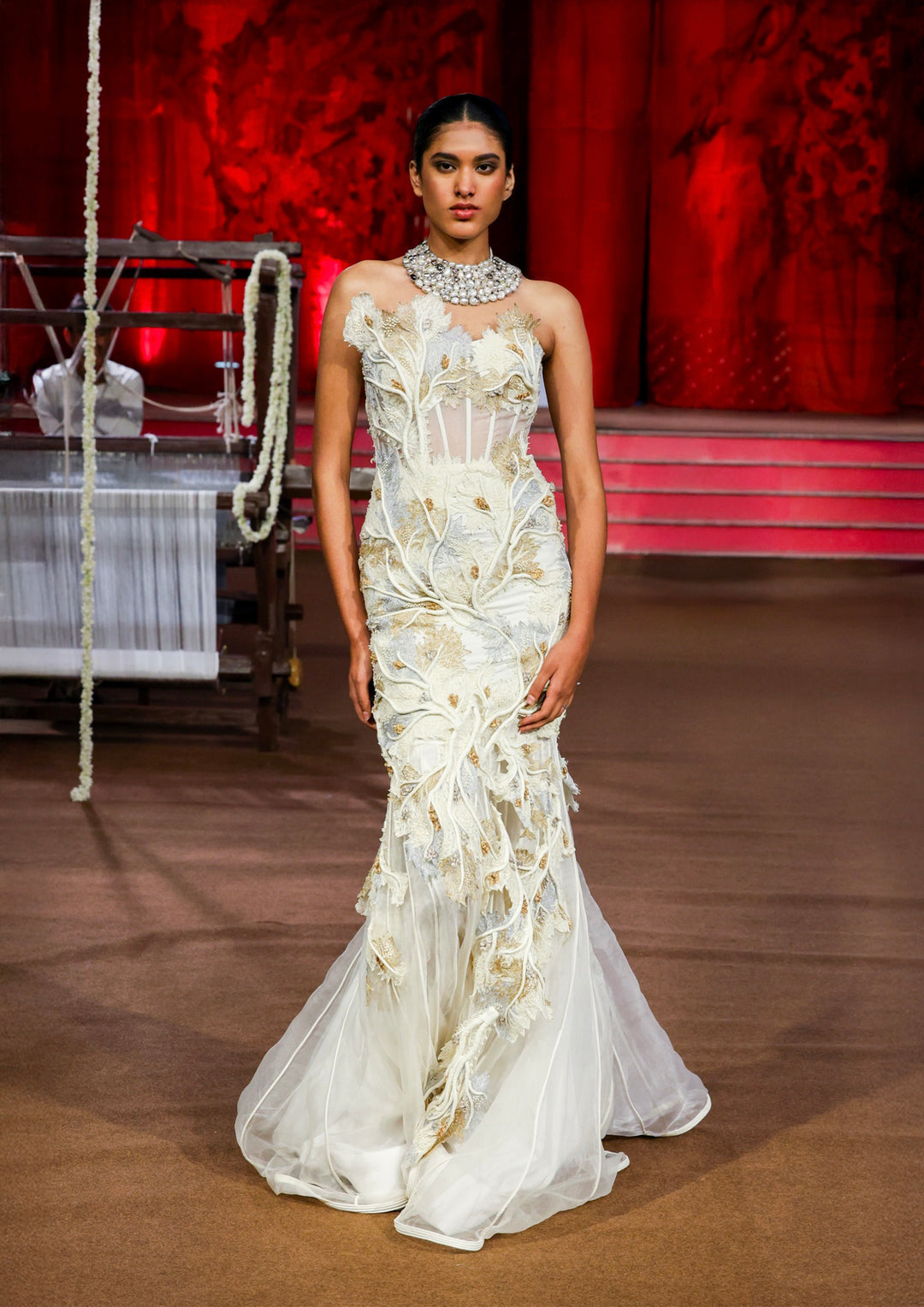 CORAL WHISPER GOWN