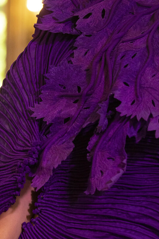 Violet Coral Corded Dress