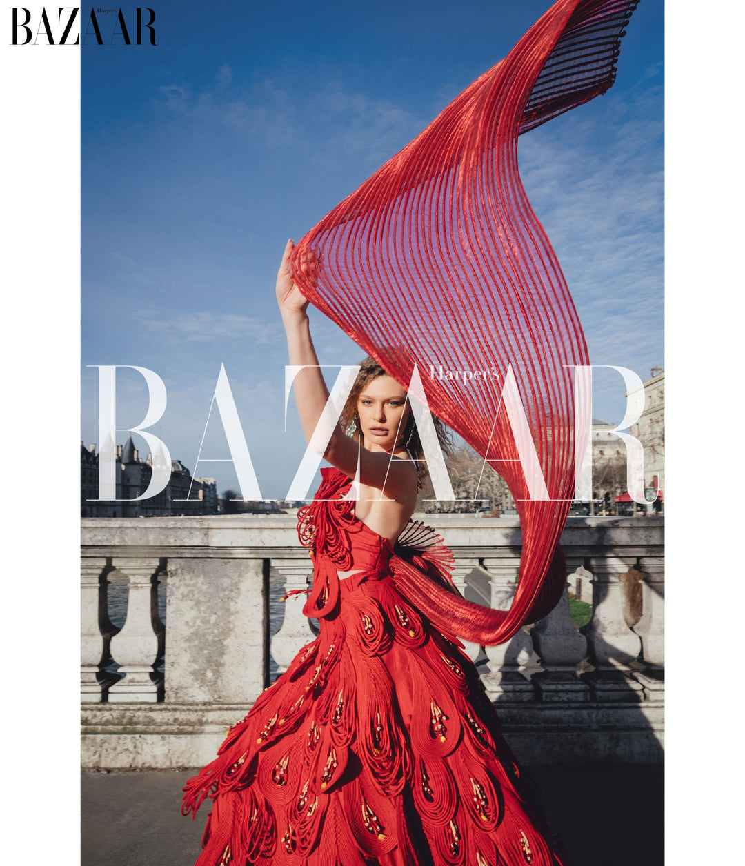 Harper's Bazaar " Perusing Paris"
