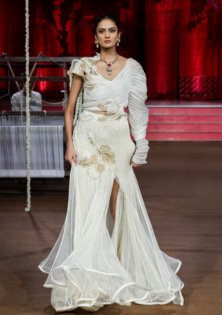 CORAL WAVES GOWN