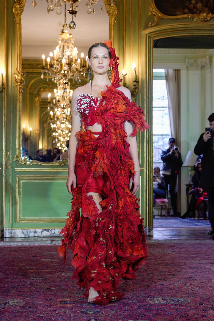 Scarlet Inferno Gown