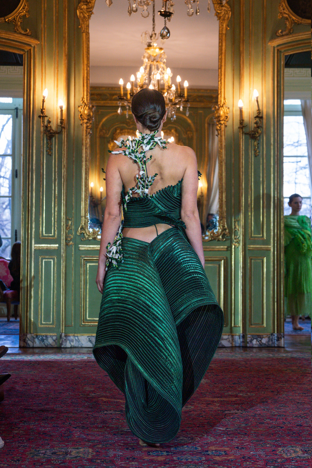 Enchanted Emerald Gown
