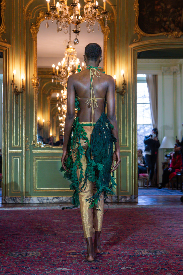 Emerald Seaweed Gown