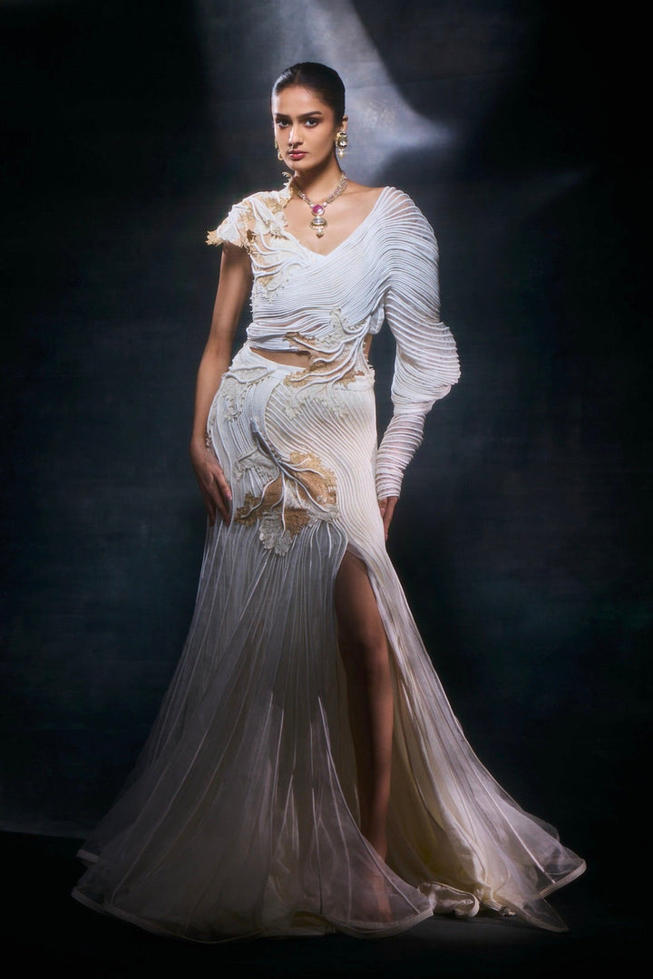 CORAL WAVES GOWN