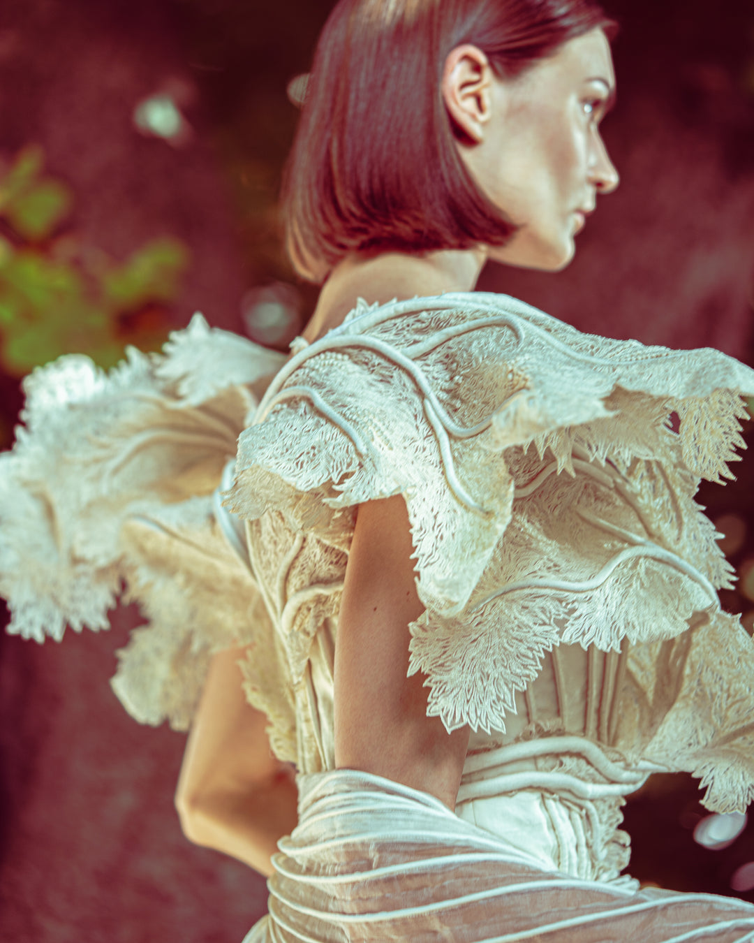 White Corset Dress