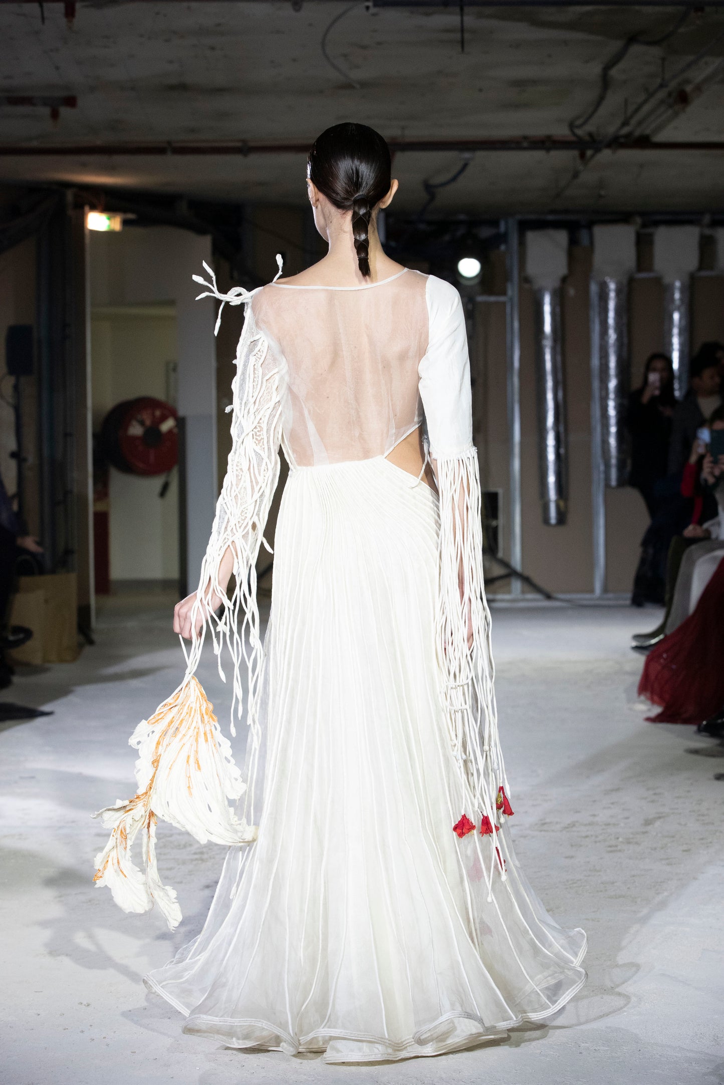 White Corded Abyss Gown