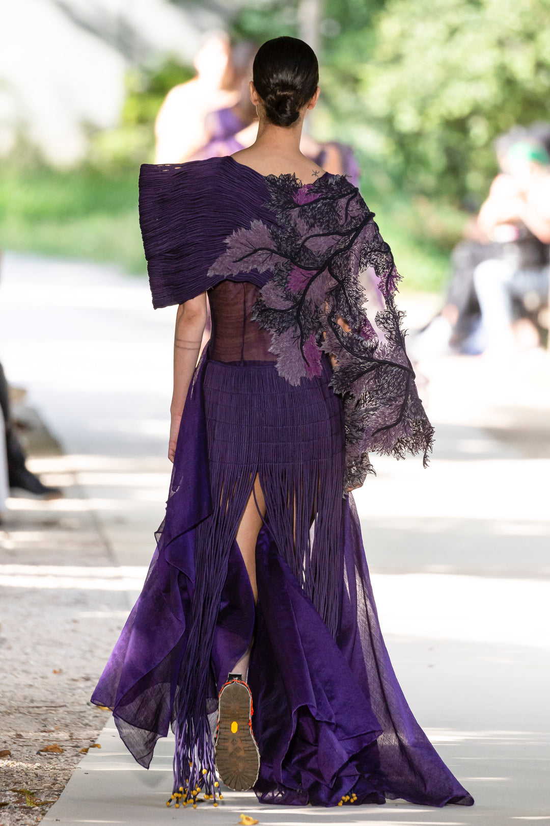 Purple Coral Gown