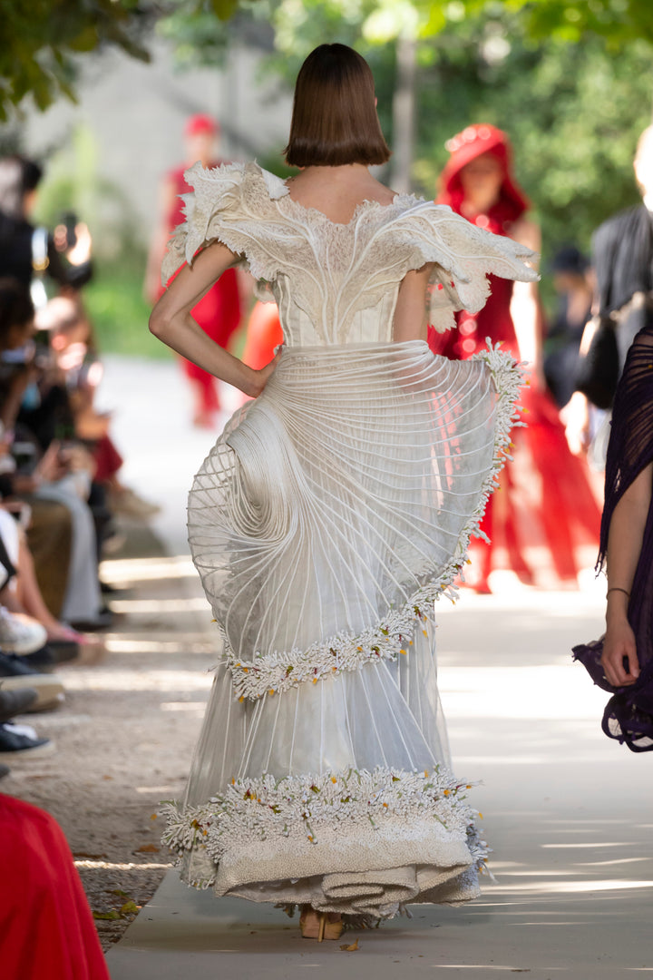 White Corset Dress